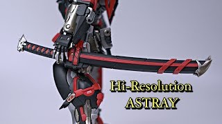 GUNPLA HiResolution ASTRAY RED FRAME GUNDAM★FINISH [upl. by Lissie]