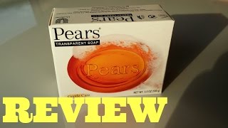 Pears Transparent soap review [upl. by Sessylu]