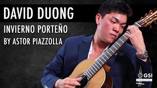 Astor Piazzollas quotInvierno Porteñoquot performed by David Duong on a 2023 Edmund Blöchinger guitar [upl. by Yrrab]