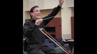 HELGE DORSCH conducts ZAUBERFLÖTE MAGIC FLUTE Ouverture Rehearsal [upl. by Allimrac]