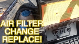 AIR FILTER change GOLF MK5 2004  2008 [upl. by Samira858]