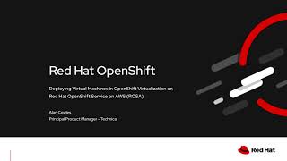 Deploying Virtual machines in OpenShift Virtualization on Red Hat OpenShift Service on AWS [upl. by Tressa]