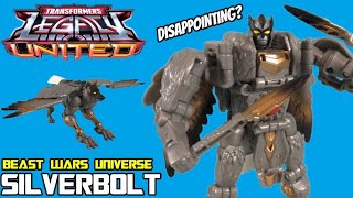 DISAPPOINTING Beast Wars Universe SILVERBOLT Review  Transformers Legacy United [upl. by Thomasa]