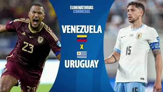 APUESTAS CLASIFICACIÓN MUNDIAL SUDAMÉRICA ⚽ VENEZUELA VS URUGUAY ⚽ [upl. by Royden]