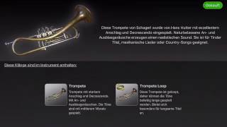 Trompete SoundDEMO Turbosoundsapp Update [upl. by Annadiane]