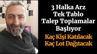 3 Halka Arz Tek Tablo Talep Toplamalar Başlıyor surgy kboru megmt [upl. by Low742]