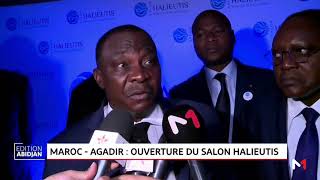 Agadir abrite la 5ème édition du Salon Halieutis [upl. by Leirraj]