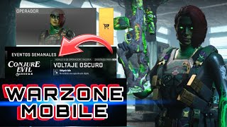 GRATIS VALERIA  VOLTAJE OSCURO usamos por primera vez el giroscopio insano en WARZONE MOBILE [upl. by Jorry]