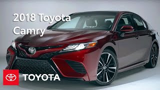 2018 Toyota Camry Walkaround amp Features  Toyota [upl. by Ahsineg466]