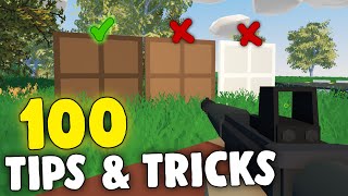 100 Useful Unturned Tips amp Tricks [upl. by Akamahs]