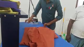 steam ironing machine and training full setup l call 7010083118 [upl. by Oicnaneb]