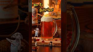 How To Make Butterbeer  Harry Potter Cocktail  butterbeer harrypotter sincitybartender [upl. by Ahseekan129]