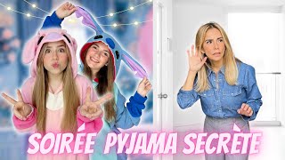 Soirée PYJAMA secrète STITCH et ANGEL  Pyjama Party secrète [upl. by Biddie406]