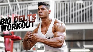 BIG SHOULDERS  ANDREI DEIU FULL WORKOUT [upl. by Olinde]