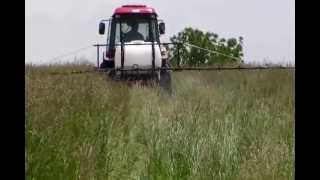 Spraying with 150 Gal Fimco Sprayer 2013 [upl. by Neillij846]