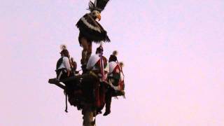 Voladores de Cuetzalan en tepeojuma [upl. by Johnson433]