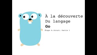 06  Introduction to Go golang Structs amp methods Niveau débutant [upl. by Eednil]