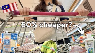 JB Grocery Shopping  How Much Cheaper are Groceries in Johor Bahru [upl. by Malvin]