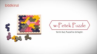 Montessori Ahşap Zeka Oyunları  wPetek Puzzle [upl. by Atinas899]