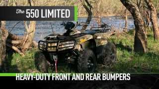 ARCTIC CAT ATV MID SIZE 2014 Paving the offroad way 550 LIMITED  550 XT  500 XT  550  500 [upl. by Euqimod]