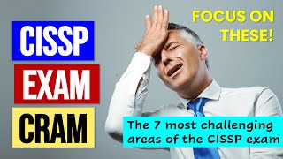 CISSP Exam Cram The 7 Most Challenging Exam Topics CISSP 2021 [upl. by Elolcin]