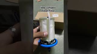 Jeep compass Diesel Filter  jeepcompass fuelfilter unboxing [upl. by Ynabe]