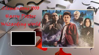 Puzzle Clementoni 1000 Harry Potter Wizarding world [upl. by Yesrej]