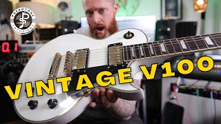 Vintage Guitars Vintage V100 reissue demo [upl. by Happ202]