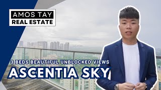 Ascentia Sky  3 bedder in SUPERB CONDITION  Amos Tay [upl. by Faus311]