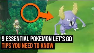 9 Essential Pokemon Lets Go Tips [upl. by Brabazon749]