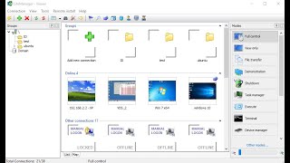 Controla Remotamente Varias Computadoras Comparte tu Pantalla  Modo Profesor  en red LAN o WIFI [upl. by Assiran928]