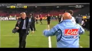 NapoliPalermo 10 goal Maggio commento Auriemma 6122010 [upl. by Lacym]