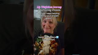 The why and how to prioritize protein weightloss shorts nutrition protein muscle strength [upl. by Aillemac]