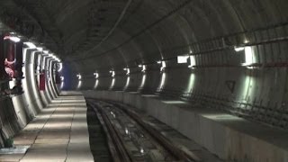 La Turchia inaugura il tunnel che unisce lEuropa allAsia [upl. by Reisfield]