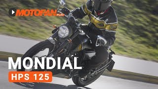 Mondial HPS 125  Prueba opinión y detalles  Motofan [upl. by Yremogtnom531]