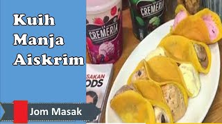 Resepi Kuih Manja Aiskrim LA CREMERIA versi adikfoods Jom Masak [upl. by Kendal123]