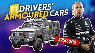 F1 Drivers Armoured Cars [upl. by Cowey]