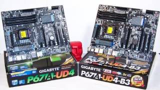 Futurelooks With A Quick Look At GIGABYTEs GAP67AUD4 B3 Revision Motherboard [upl. by Annauqal]