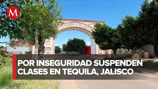 Suspenden clases en Tequila por operativos realizados en El Salvador [upl. by Cowen]