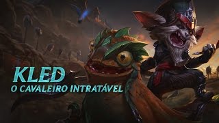 Campeão em Destaque Kled  Mecânica de jogo  League of Legends [upl. by Sivart]