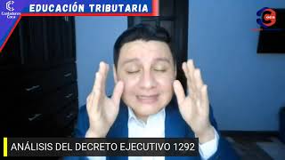 DECRETO EJECTUVIO 1292 IRU AGROPECUARIO [upl. by Bayard]