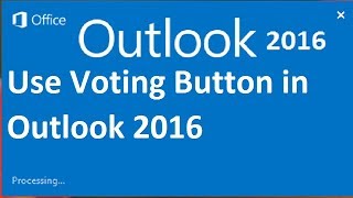 Use Voting Button BCC in Outlook 2016  आउटलुक का ये फीचर जानकार आप अपने आप को हीरो समझने लगंगे [upl. by Mcafee]