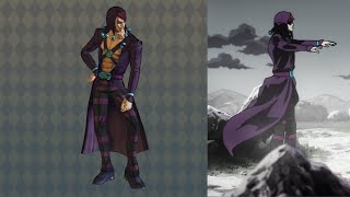 Risotto Nero Color References  Jojos Bizarre Adventure All Star Battle R [upl. by Ancelin]