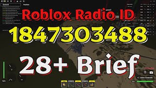 Brief Roblox Radio CodesIDs [upl. by Llerrud]