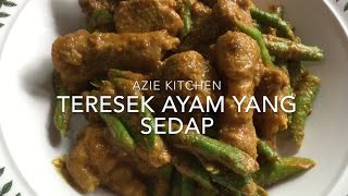 Teresek Kacang Panjang Lauk Tradisi Kelantan [upl. by Mcnamee271]