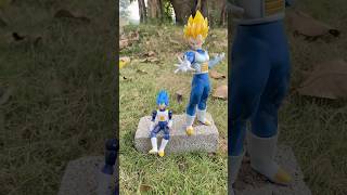 Super Saiyan Vegeta saves SSJB Baby Vegeta  Dragon Ball Toys [upl. by Caralie]