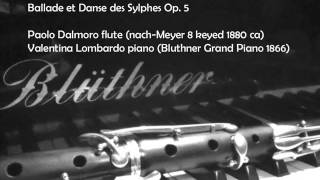 J Andersen Ballade et Danse des Sylphes Op 5 on period instruments [upl. by Neomah797]