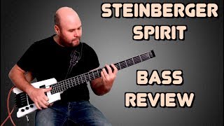 Обзор басгитары Steinberger Spirit  Steinberger Spirit Bass Review [upl. by Itirp]