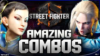 Amazing COMBOS ➤ Street Fighter 6 • 4K [upl. by Kory765]