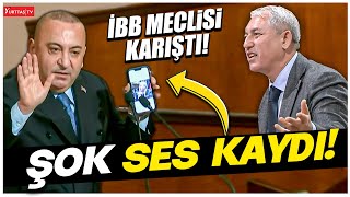 İBB Meclisinde CHPli Üye Şok Ses Kaydını Dinletti Meclis Karıştı [upl. by Yerd797]